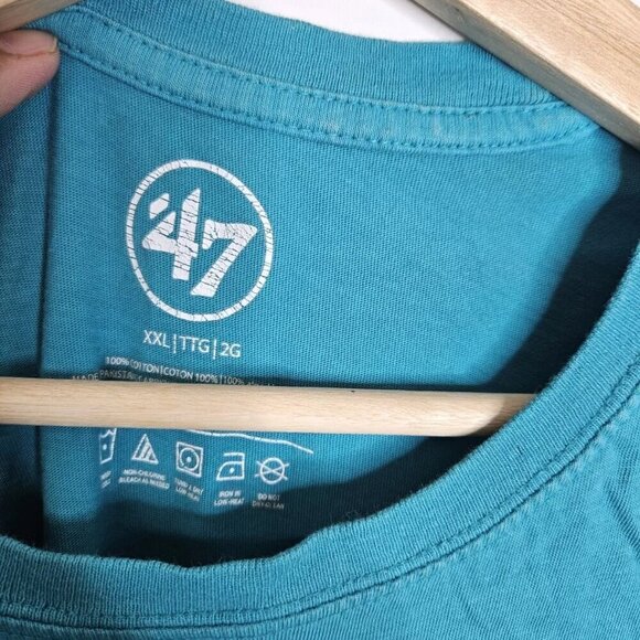 Miami Dolphins Men 2XLarge Short Sleeve Screened "VICTORY ARCH" T-shirt ADOL 250 - Picture 5 of 5